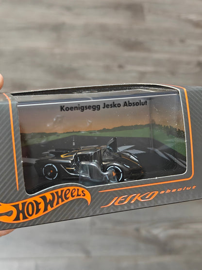 RLC Hot Wheels Koenigsegg Jesko Absolut (Spectraflame Slate) - Kinder Logs