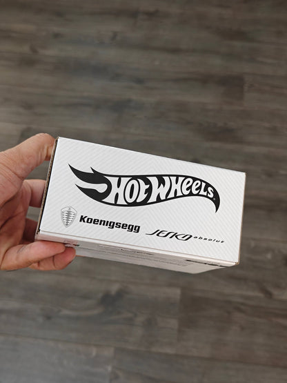 RLC Hot Wheels Koenigsegg Jesko Absolut (Spectraflame Slate) - Kinder Logs