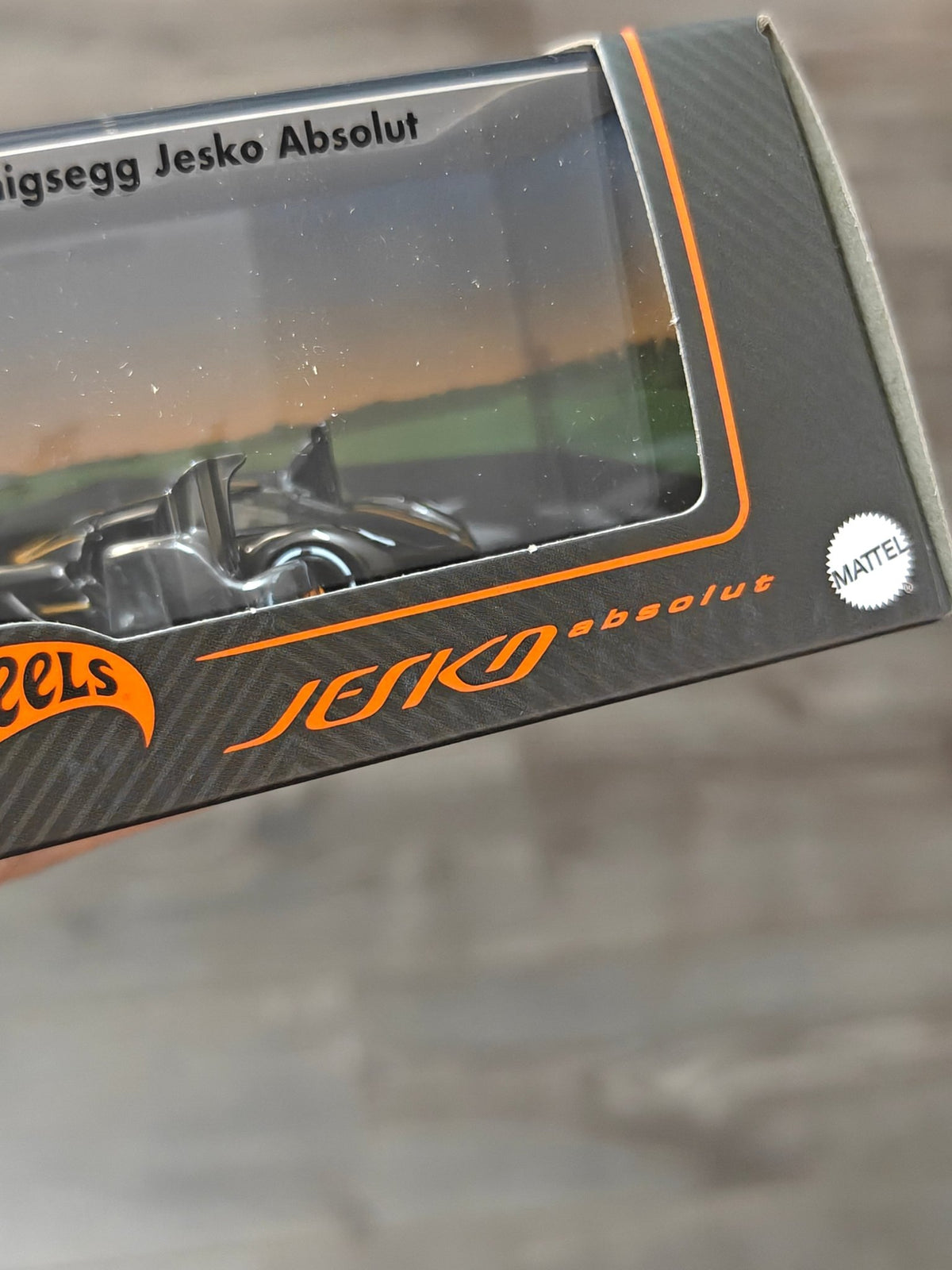 RLC Hot Wheels Koenigsegg Jesko Absolut (Spectraflame Slate) - Kinder Logs