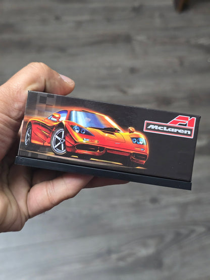 RLC Hot Wheels McLaren F1 (Spectraflame Orange) - Kinder Logs