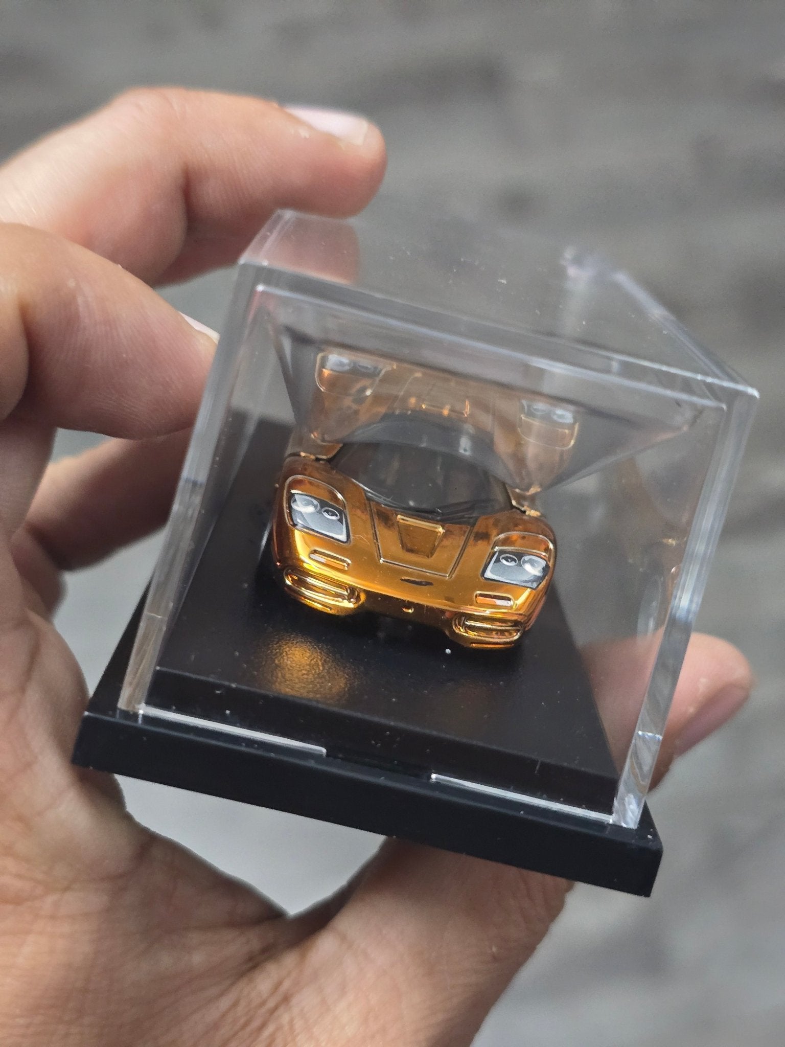 RLC Hot Wheels McLaren F1 (Spectraflame Orange) - Kinder Logs