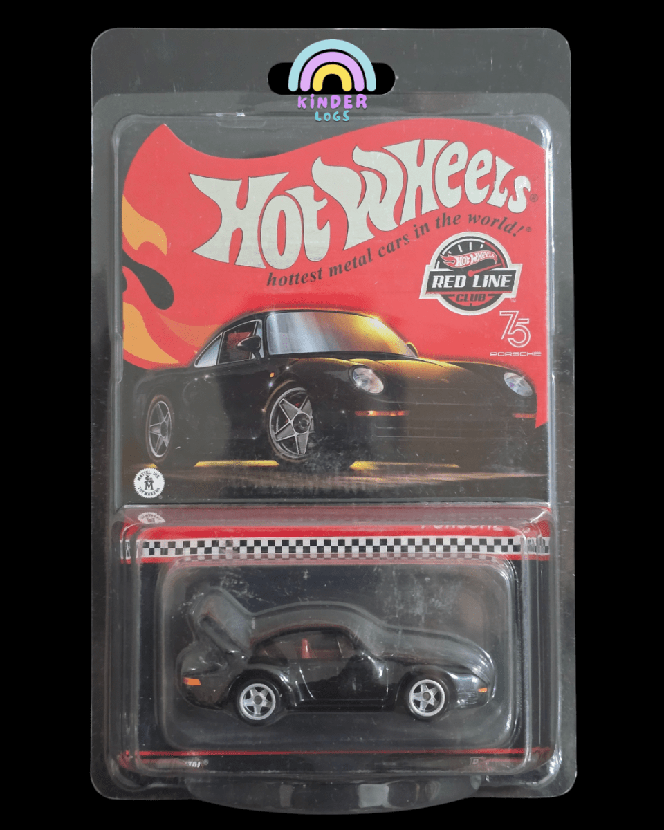 RLC Hot Wheels Porsche 959 (Black) - Kinder Logs