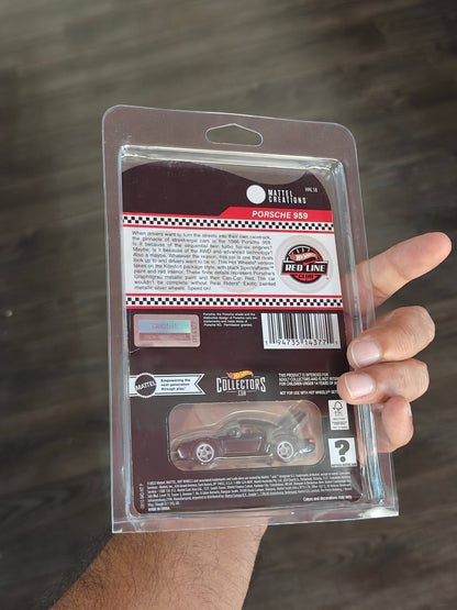 RLC Hot Wheels Porsche 959 - Creased Card (Black) - Kinder Logs