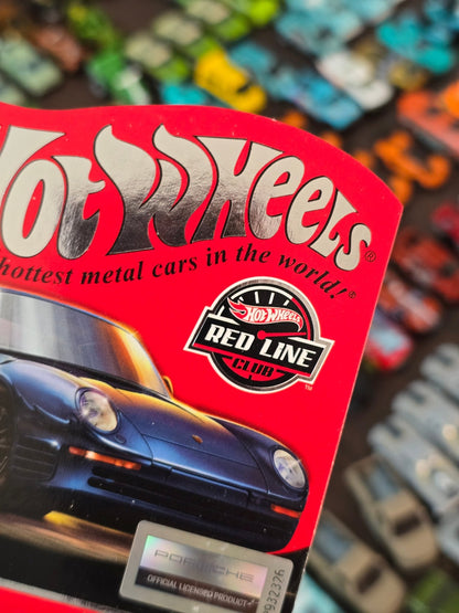 RLC Hot Wheels Porsche 959 (Spectraflame Steel Blue) - Kinder Logs