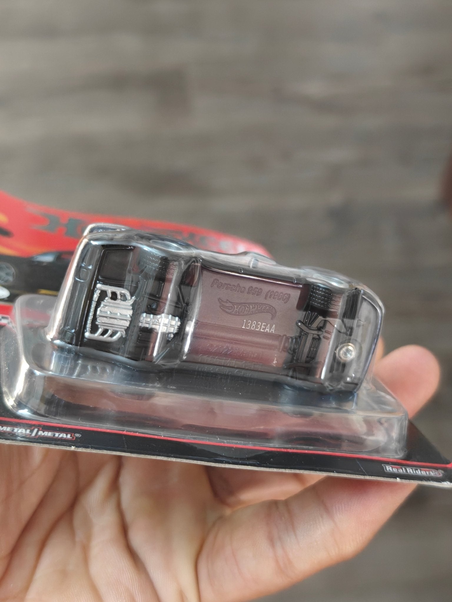 RLC Hot Wheels Porsche 959 (Spectraflame True Black) - Kinder Logs