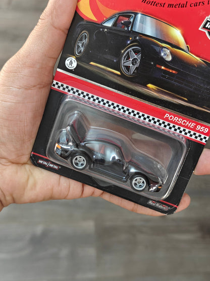 RLC Hot Wheels Porsche 959 (Spectraflame True Black) - Kinder Logs