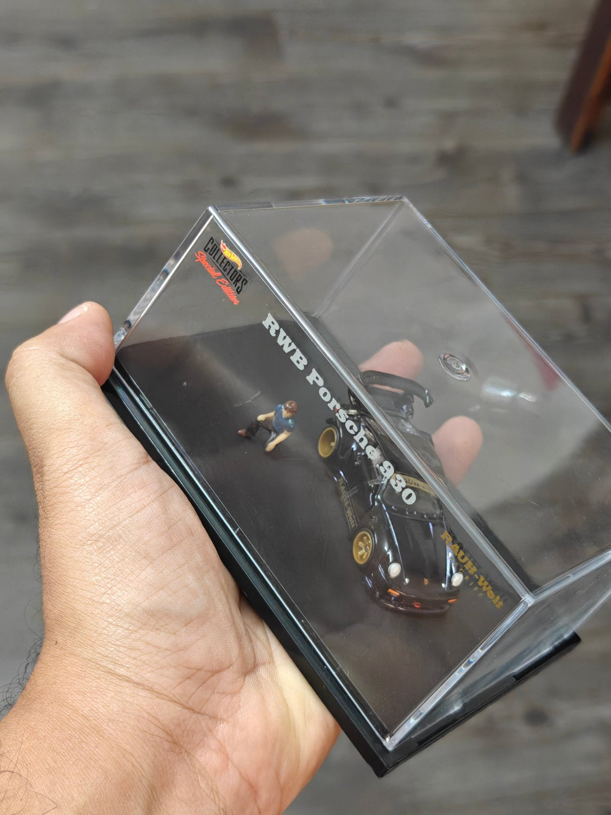 RLC Hot Wheels RWB Porsche 930 (Spectraflame Black) - Kinder Logs