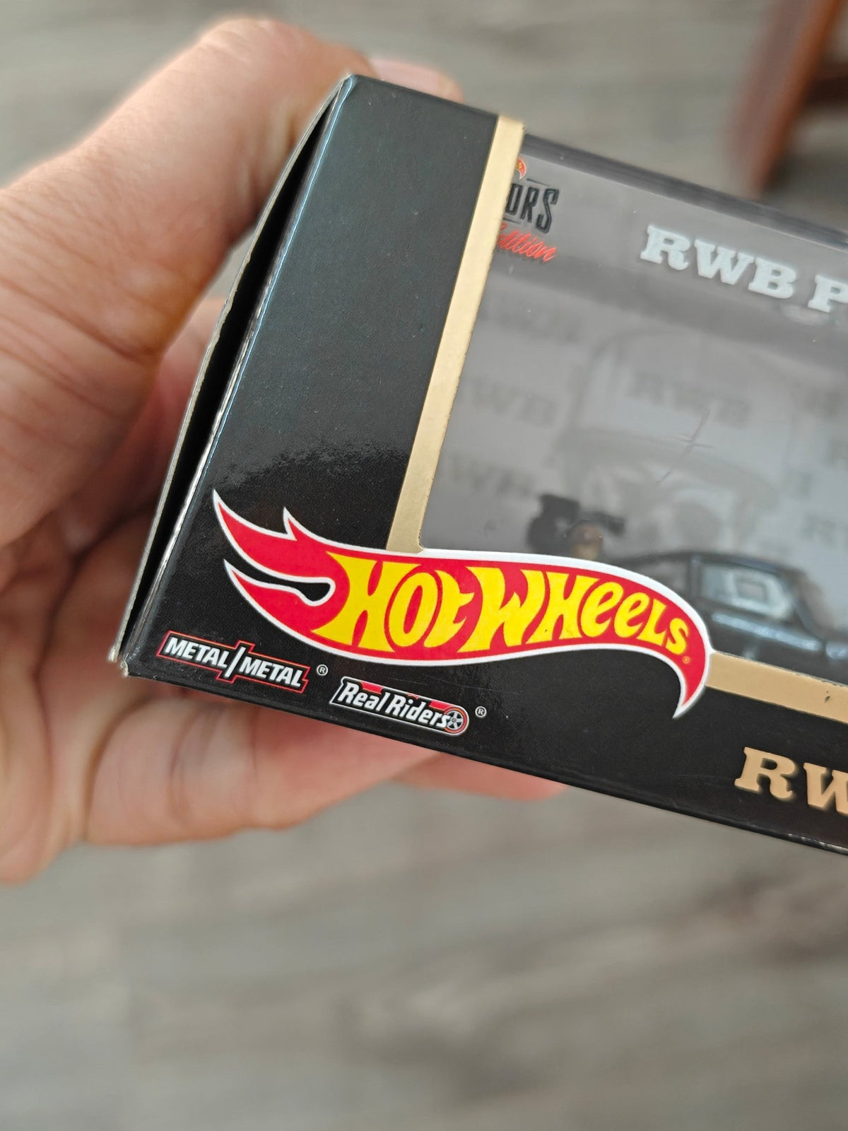 RLC Hot Wheels RWB Porsche 930 (Spectraflame Black) - Kinder Logs