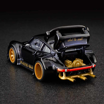 RLC Hot Wheels RWB Porsche 930 (Spectraflame Black) - Kinder Logs