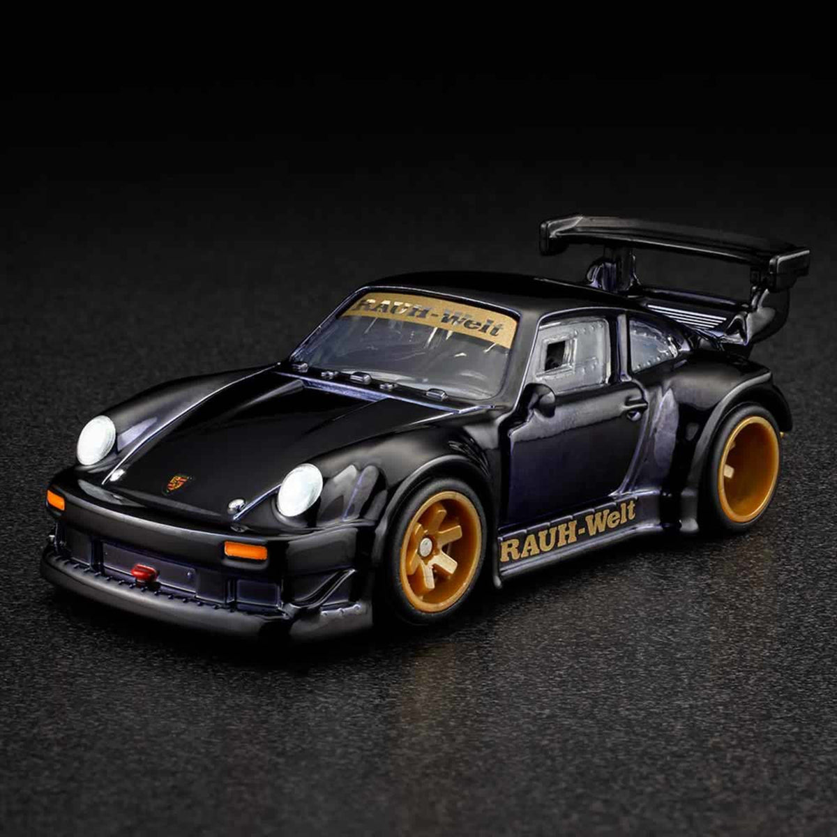 RLC Hot Wheels RWB Porsche 930 (Spectraflame Black) - Kinder Logs