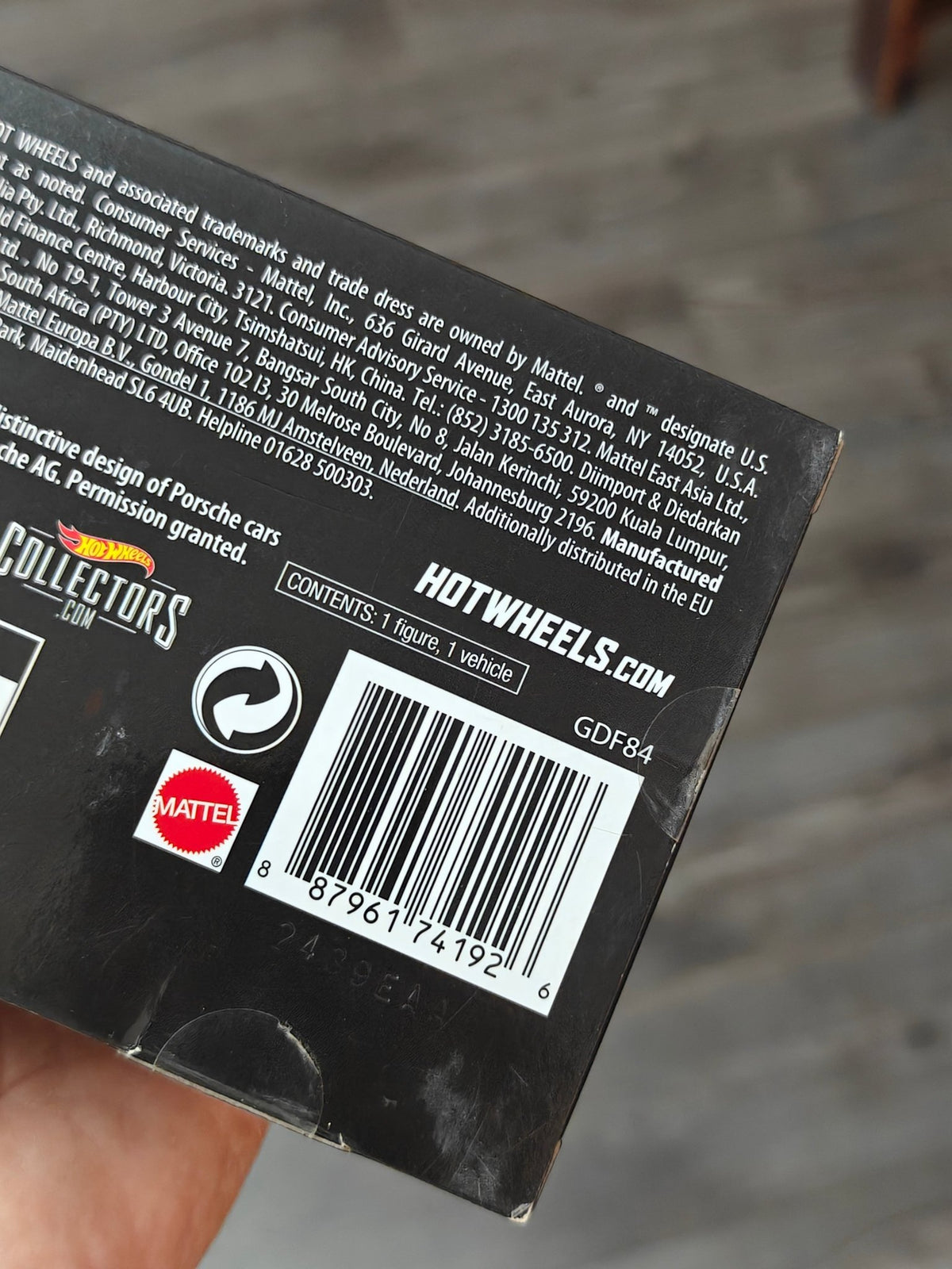 RLC Hot Wheels RWB Porsche 930 (Spectraflame Black) - Kinder Logs