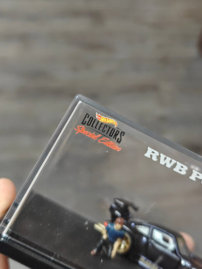 RLC Hot Wheels RWB Porsche 930 (Spectraflame Black) - Kinder Logs