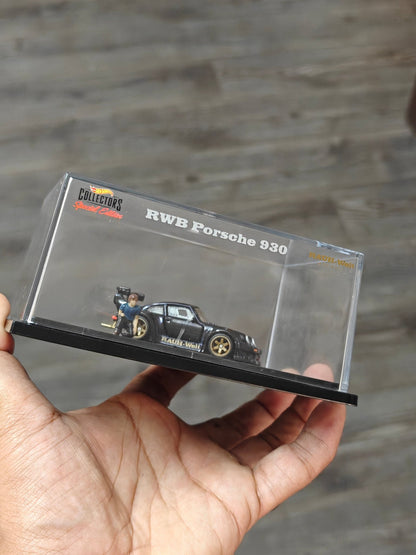 RLC Hot Wheels RWB Porsche 930 (Spectraflame Black) - Kinder Logs