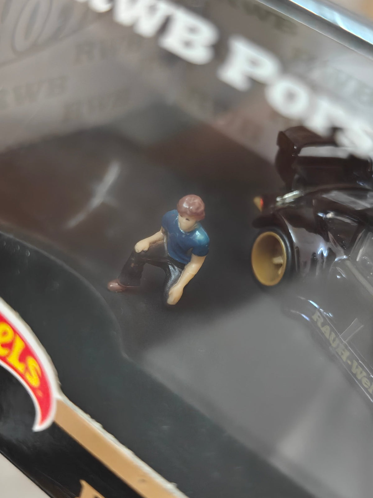 RLC Hot Wheels RWB Porsche 930 (Spectraflame Black) - Kinder Logs