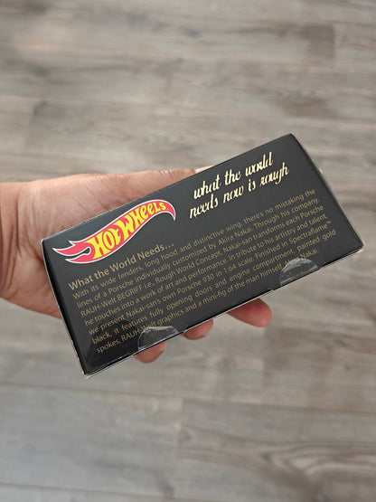 RLC Hot Wheels RWB Porsche 930 (Spectraflame Black) - Kinder Logs