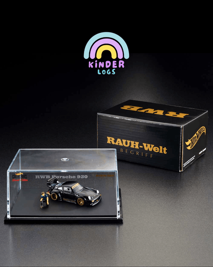 RLC Hot Wheels RWB Porsche 930 (Spectraflame Black) - Kinder Logs