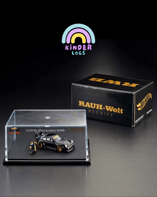 RLC Hot Wheels RWB Porsche 930 (Spectraflame Black) - Kinder Logs