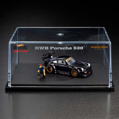RLC Hot Wheels RWB Porsche 930 (Spectraflame Black) - Kinder Logs