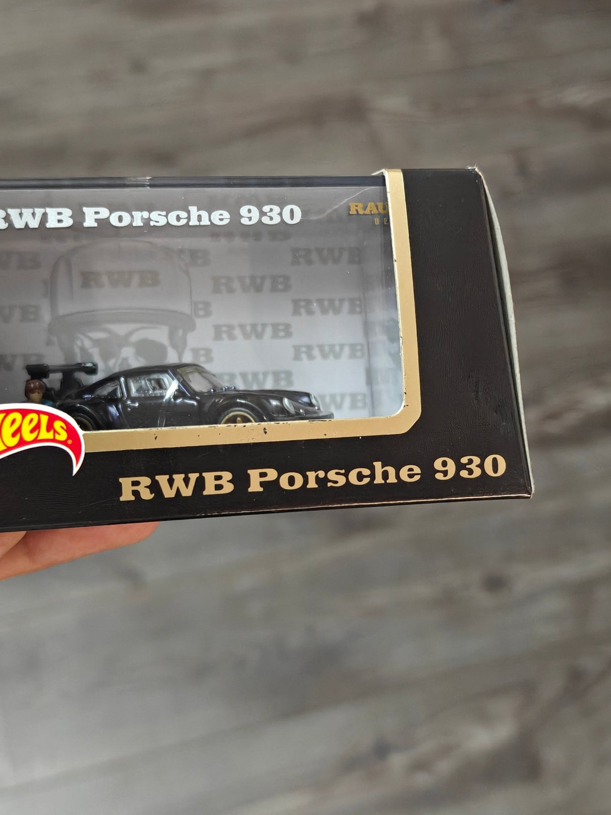 RLC Hot Wheels RWB Porsche 930 (Spectraflame Black) - Kinder Logs