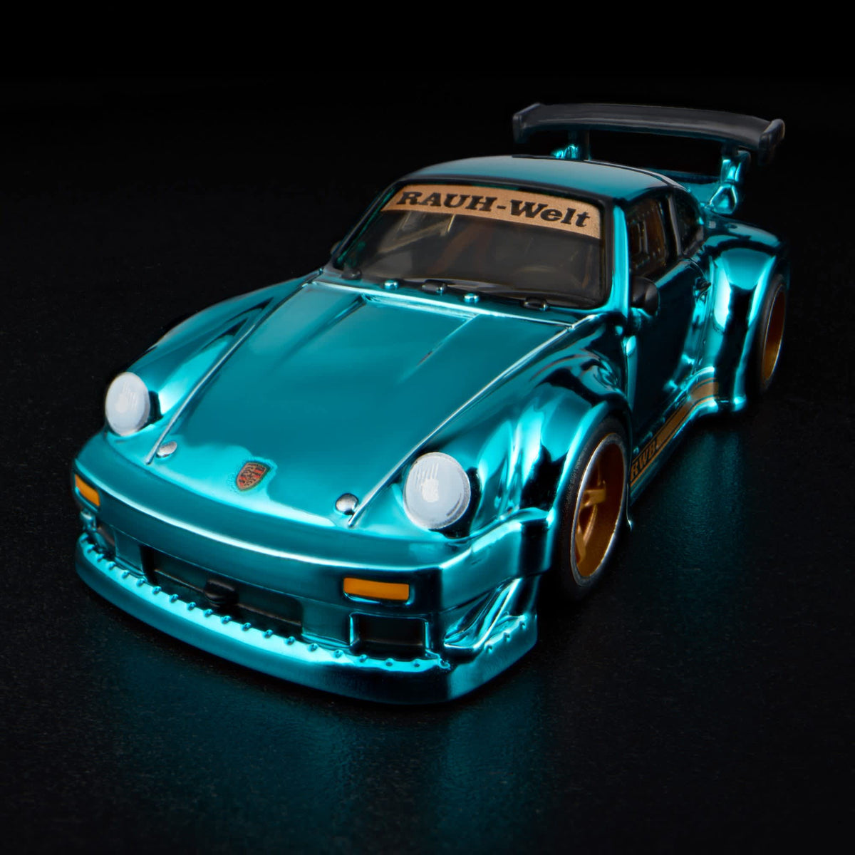 RLC Hot Wheels RWB Porsche 930 (Spectraflame Teal) - Kinder Logs