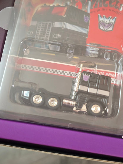 RLC Hot Wheels Transformers Nemesis Prime - Kinder Logs