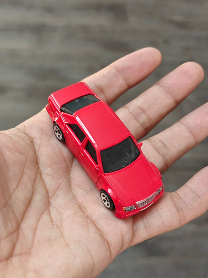 Hot Wheels Mercedes-Benz 500 E - Red (Uncarded - New)
