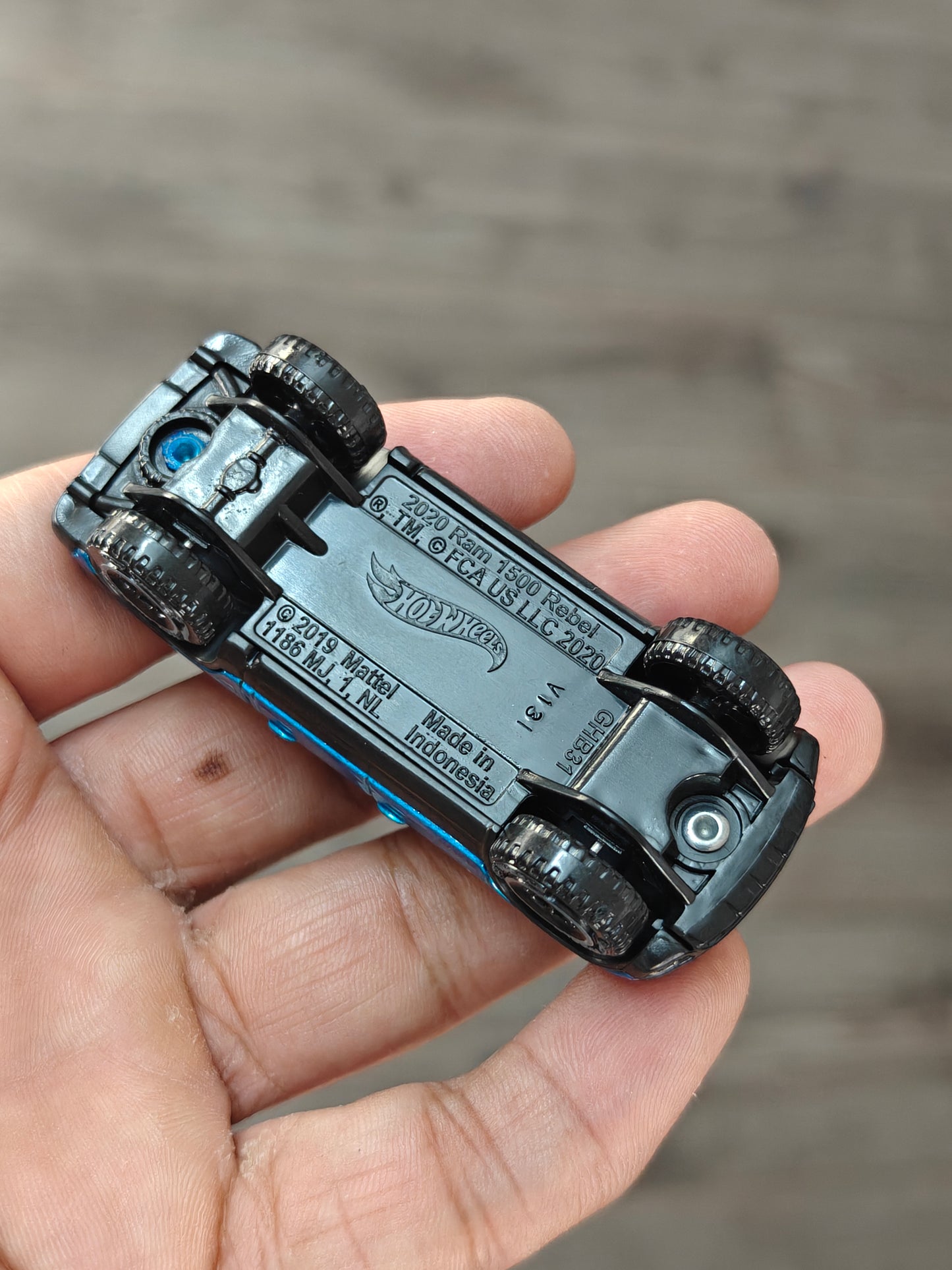 Silver Series Hot Wheels 2020 RAM 1500 Rebel (Uncarded)