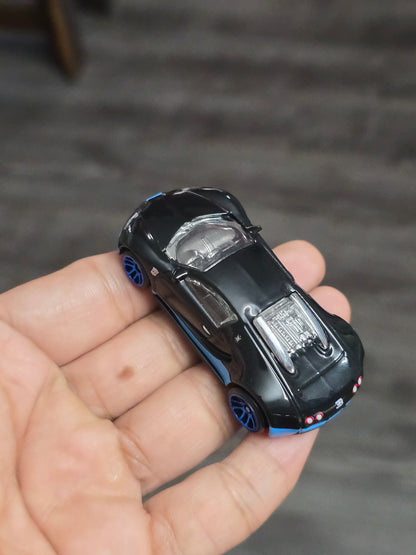 Hot Wheels Bugatti Veyron Transformers - Black (Uncarded - New)