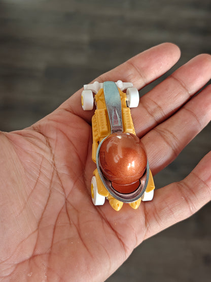 Hot Wheels Eggshell Racer - Yellow (Uncarded)