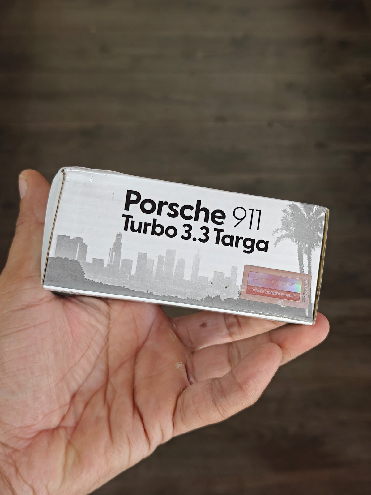RLC Hot Wheels Porsche 911 Turbo 3.3 Targa - Brown (Damaged Box)
