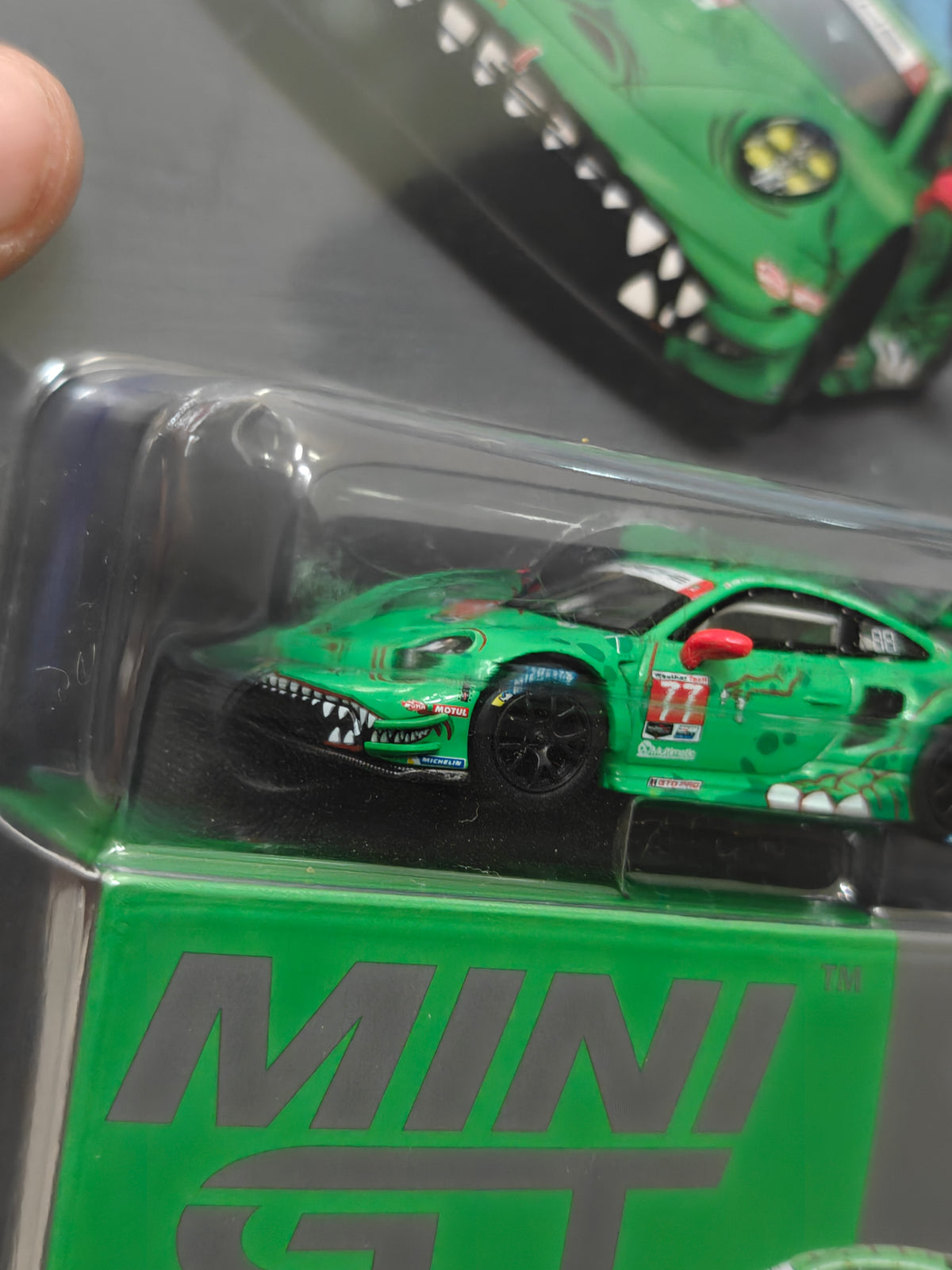 Mini GT Rexy Porsche 911 GT3 R #77 AO Racing #889 (GTD Pro 2nd Place)
