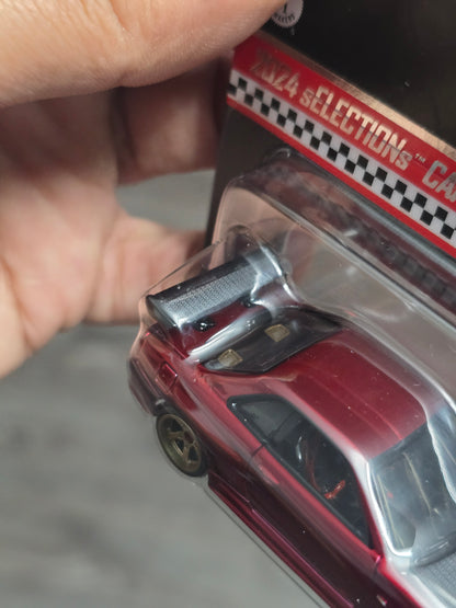 RLC Hot Wheels sELECTIONs Nissan Skyline GT-R BNR34 (Spectraflame Oxblood)