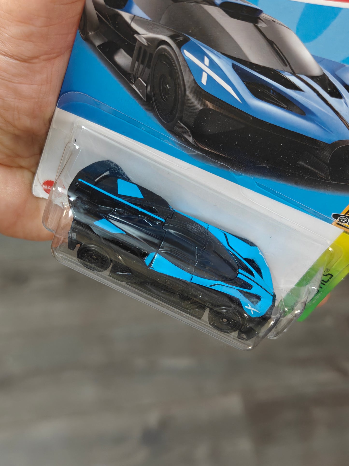Hot Wheels Bugatti Bolide - Blue (Imported)