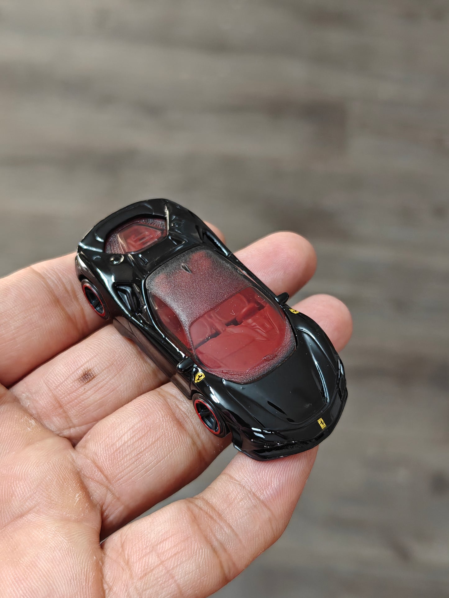 Hot Wheels Ferrari SF90 Stradale - Black (Uncarded)