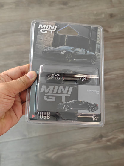 Mini GT Bugatti W16 Mistral (Black)