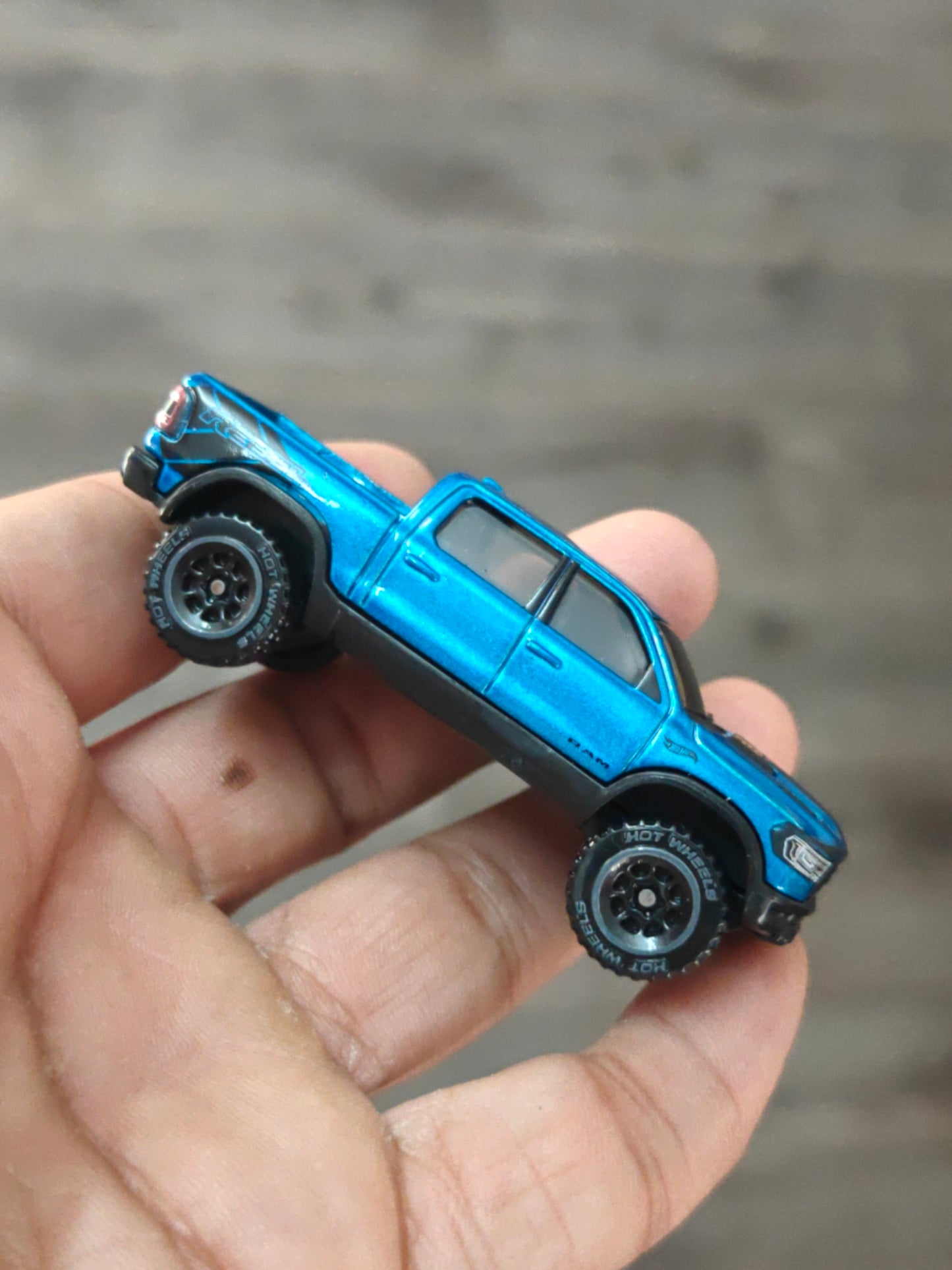 Silver Series Hot Wheels 2020 RAM 1500 Rebel (Uncarded)