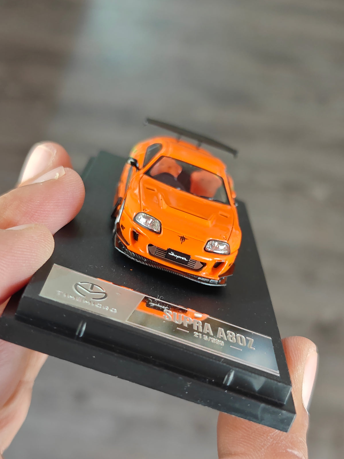 Time Micro Toyota Supra A80Z - Orange (Pre-Owned Car)