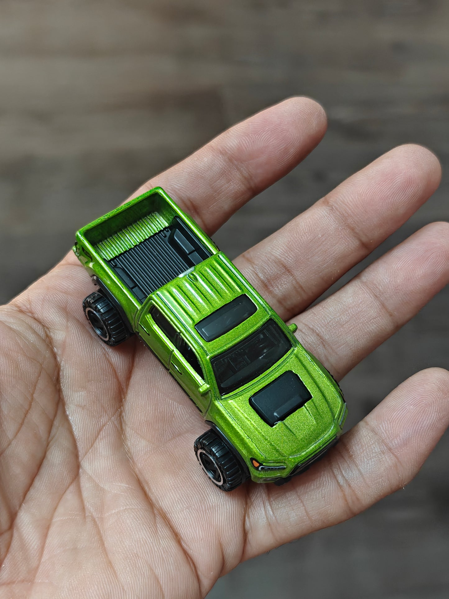 Silver Series Hot Wheels 2020 Toyota Tacoma - Green (Uncarded - New)