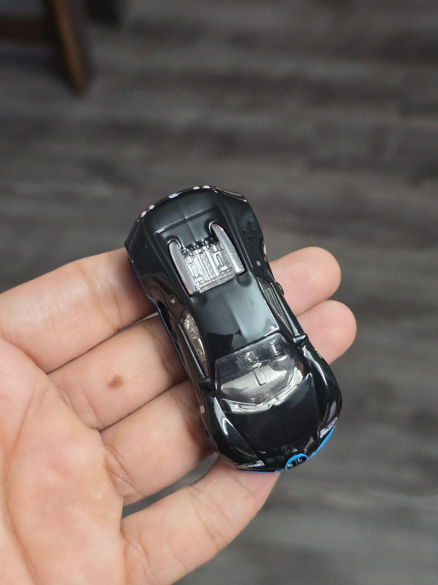 Hot Wheels Bugatti Veyron Transformers - Black (Uncarded - New)