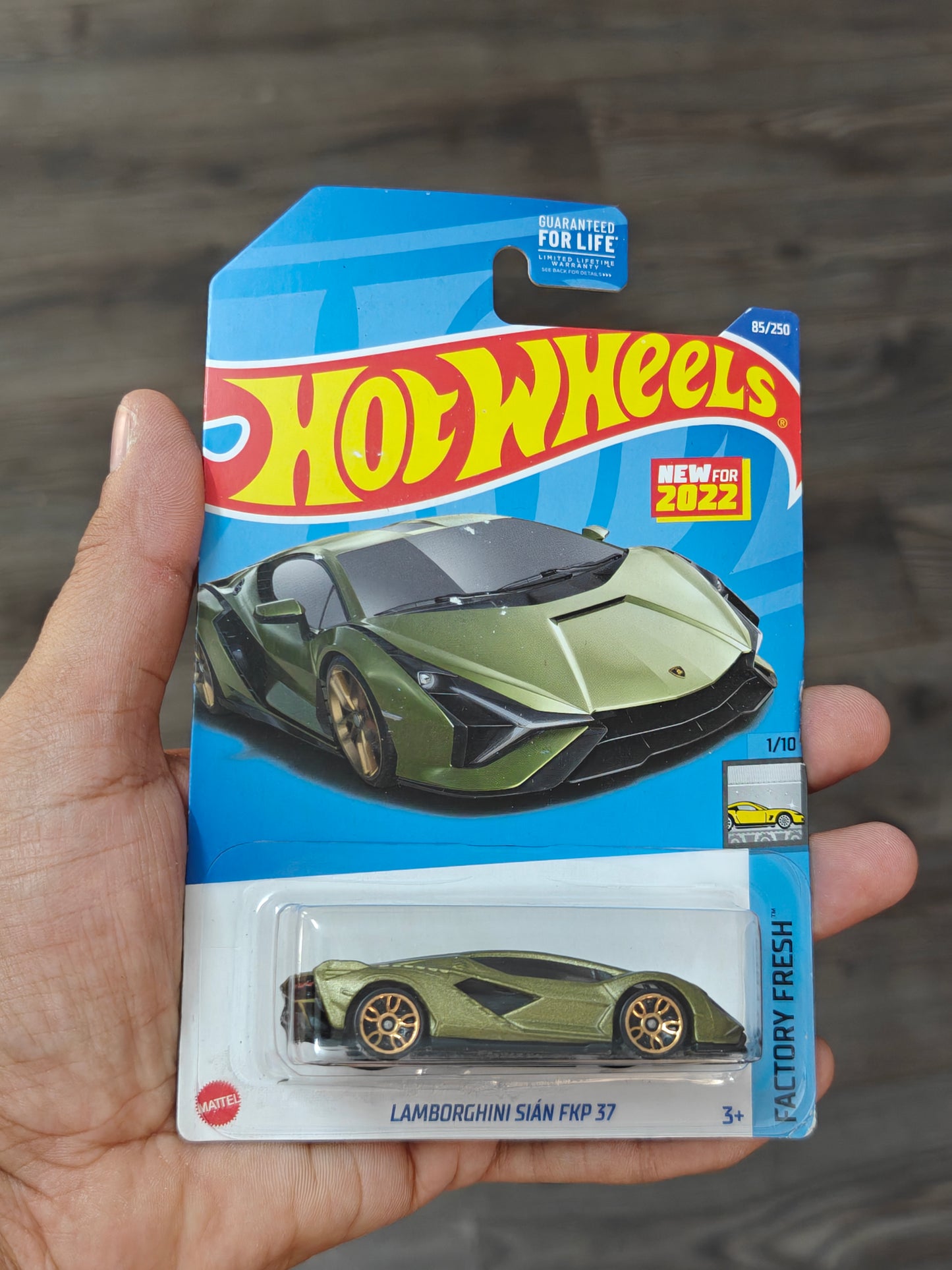 Hot Wheels Lamborghini Sian FKP 37 - Green (Imported)
