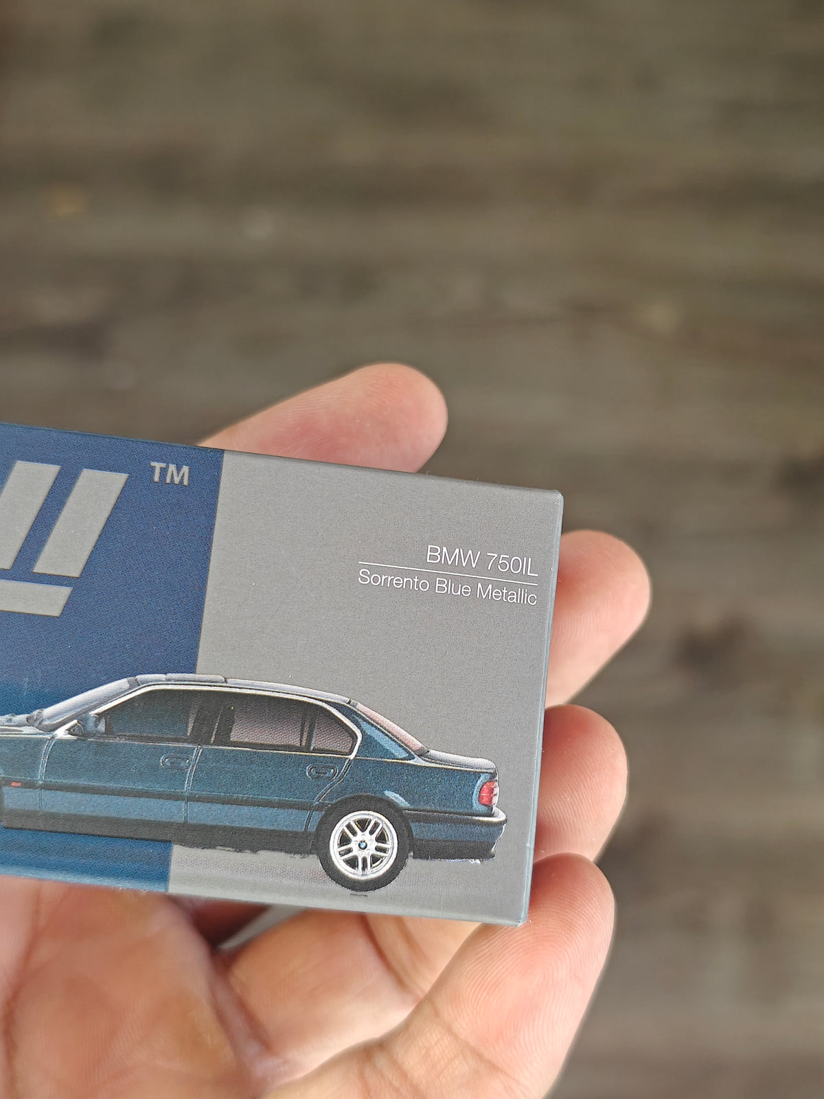 Mini GT BMW 750i L - Sorento Blue Metallic (Open Box)