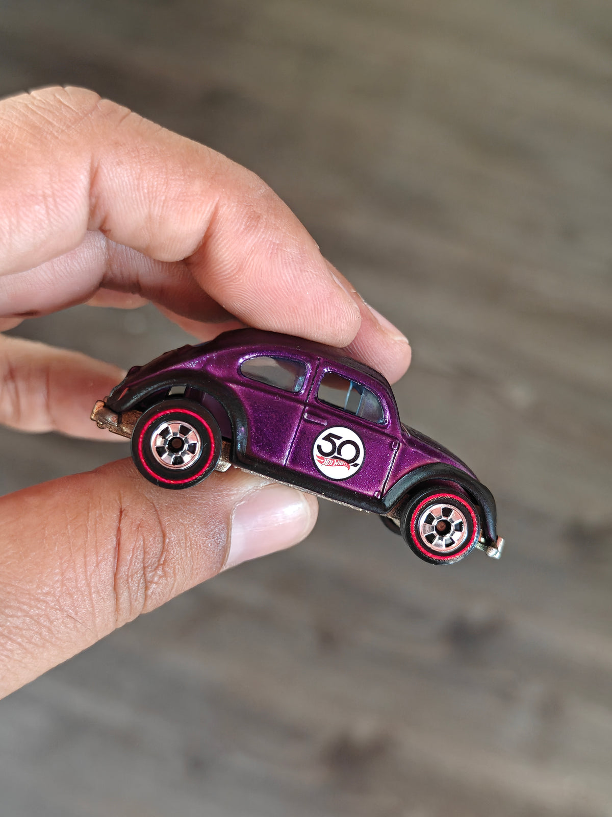 50th Anniversary Hot Wheels Volkswagen Beetle (Uncarded - NEW)