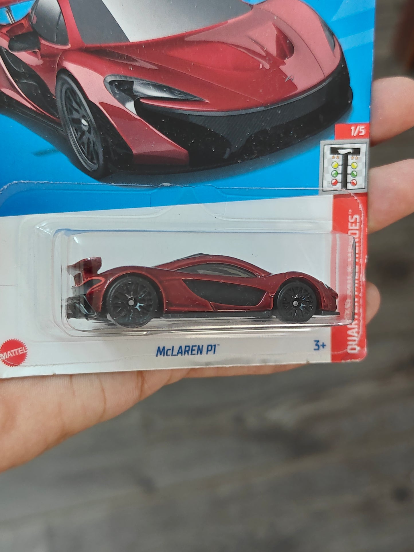 Hot Wheels McLaren P1 - Maroon (Imported)