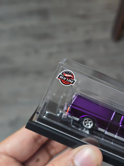 RLC Hot Wheels 1986 Nissan 720 King Cab (Spectraflame Dark Purple)