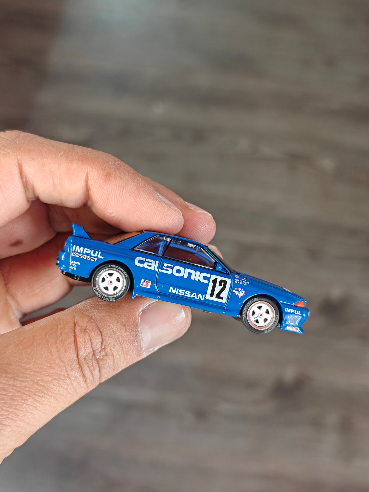 Pop Race Nissan Skyline GT-R R32 JTC 1990 (Open Box)