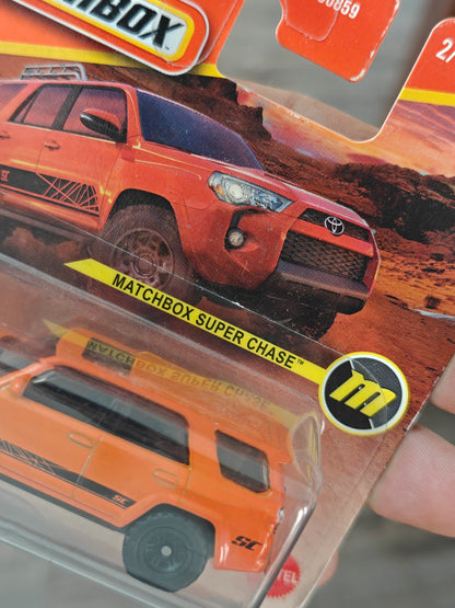 Matchbox Super CHASE Toyota 4Runner - Orange (Imported)