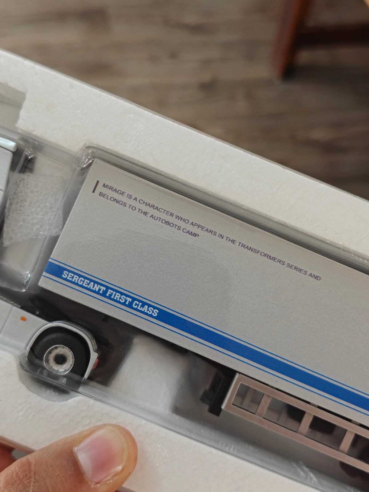Time Micro Scania Truck - Transformers Mirage Edition (Pre-Owned)