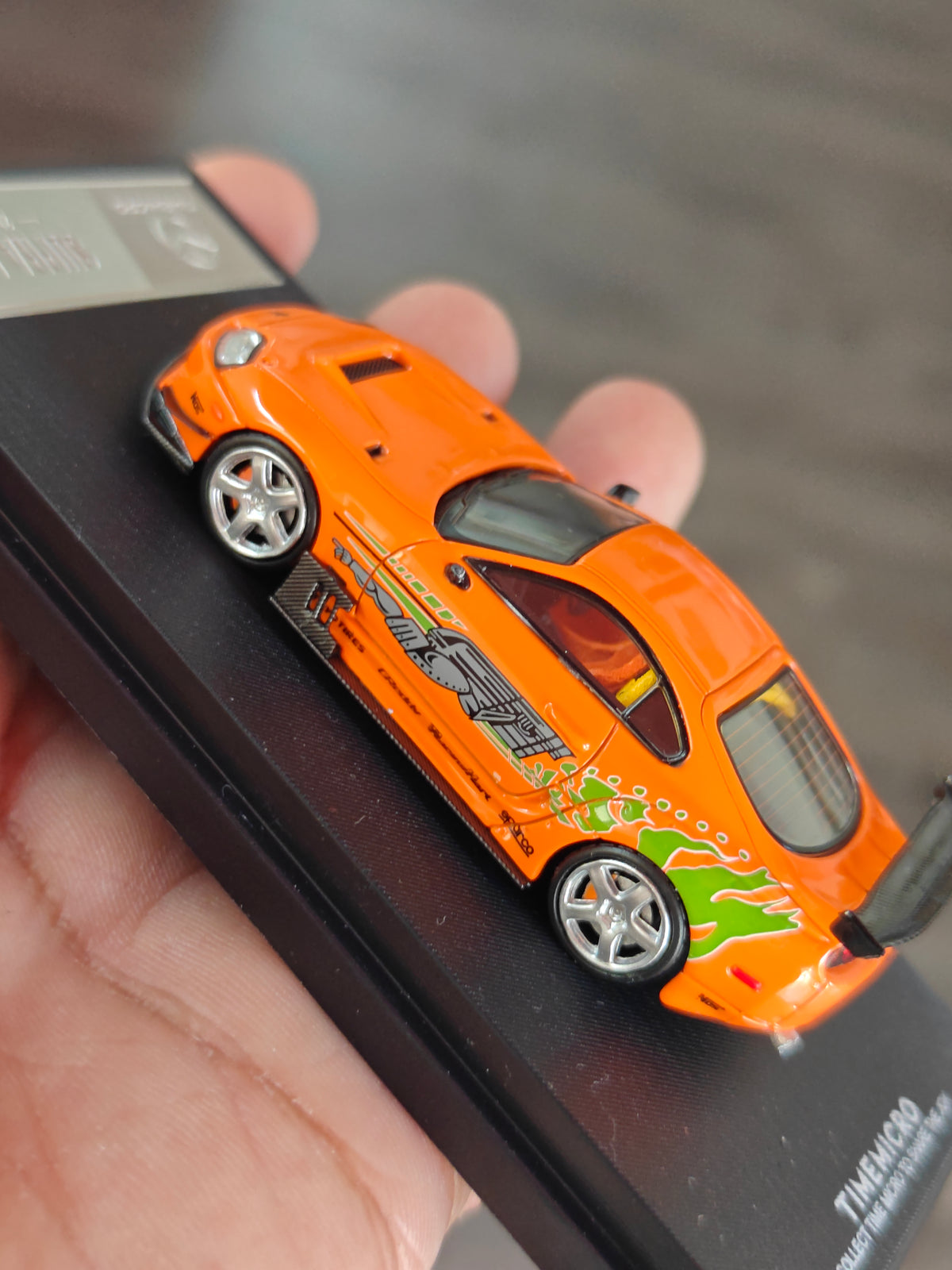 Time Micro Toyota Supra A80Z - Orange (Pre-Owned Car)