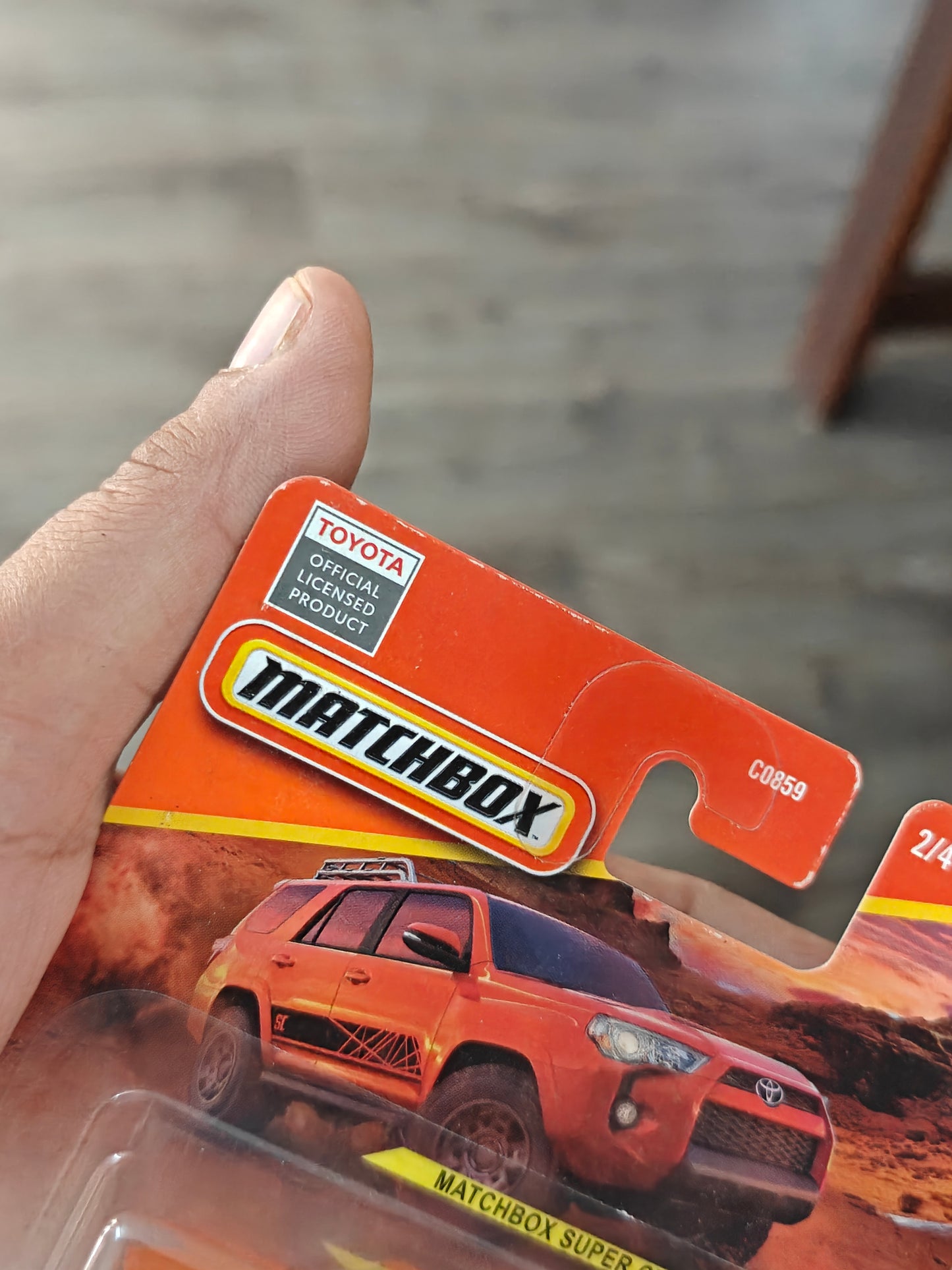 Matchbox Super CHASE Toyota 4Runner - Orange (Imported)