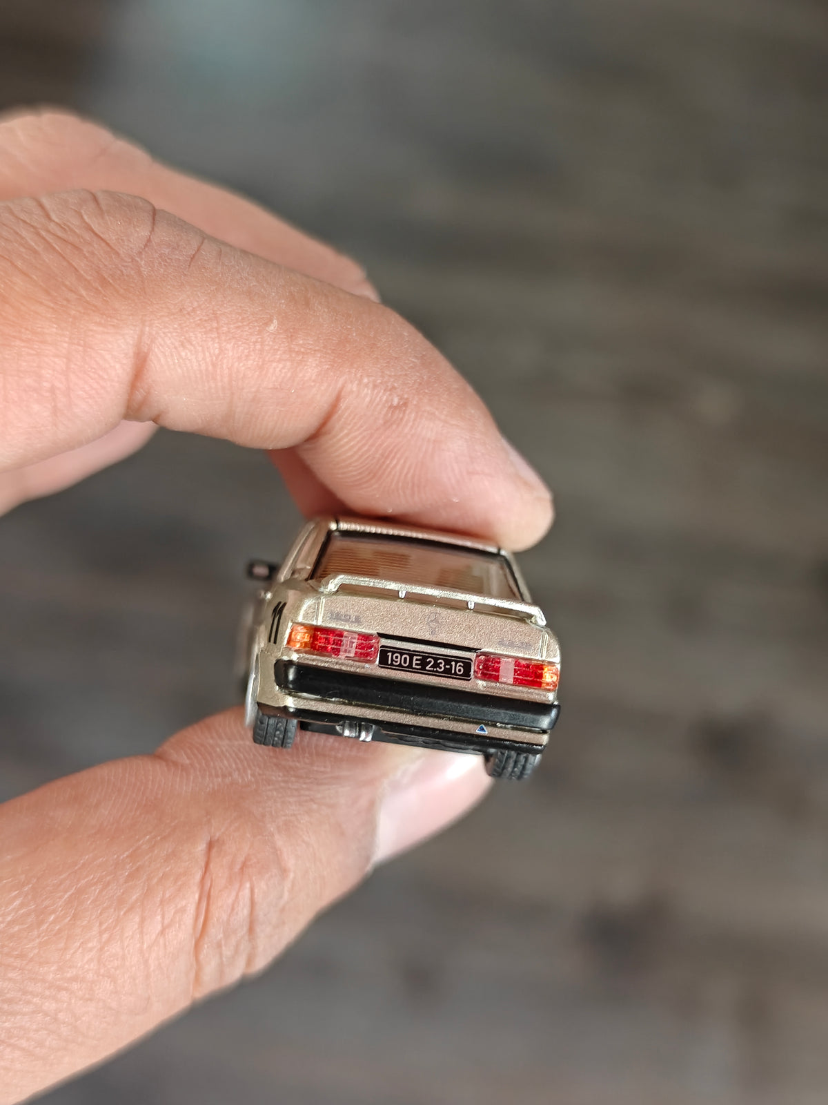 Tarmac Works Mercedes-Benz 190E 2.3-1.6 - Race of Champion 1984 - Ayrton Senna (Open Box)